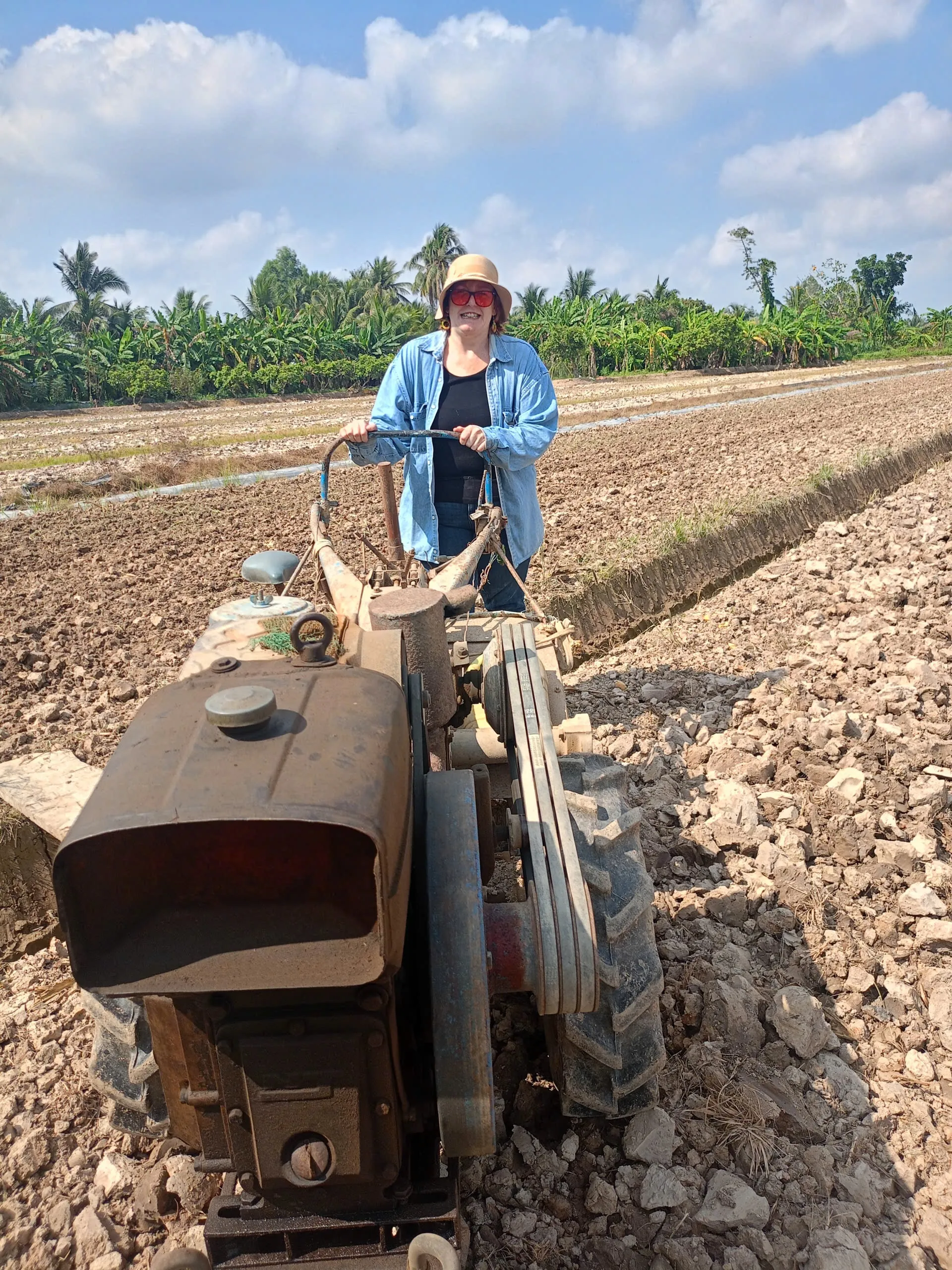 Clay fields in the Mekong Delta — the raw material behind Vinh Long's pottery tradition