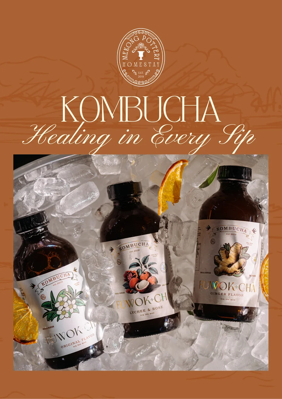 Fuwok Chà Kombucha — Mekong Pottery Homestay