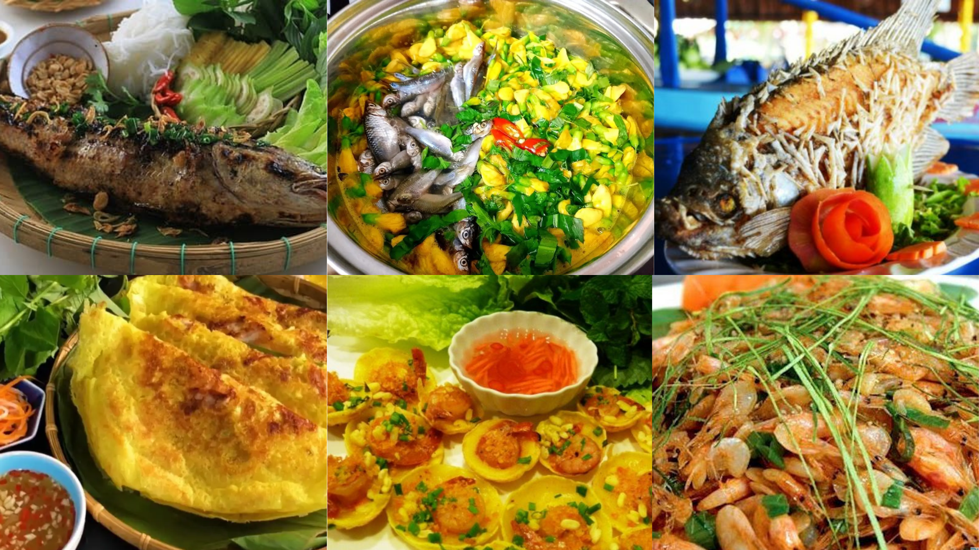 Vinh Long Local Food Map