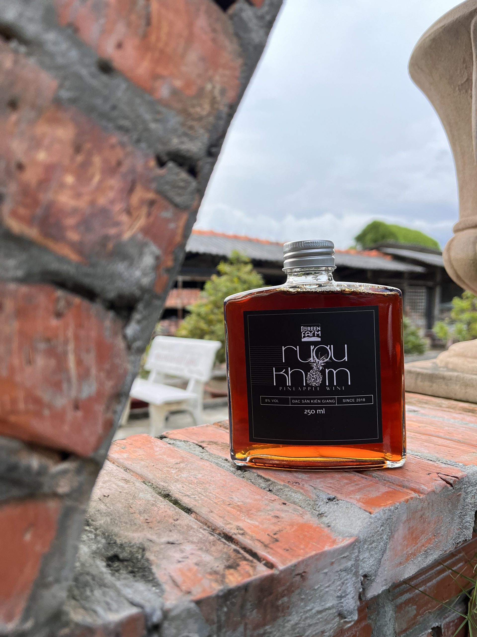 Local Mekong Delta Pineapple Wine