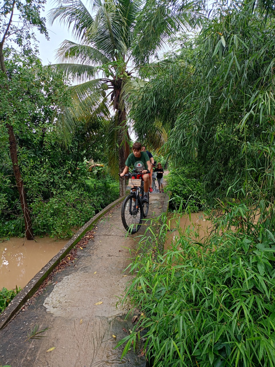 Cycling through tropical paths