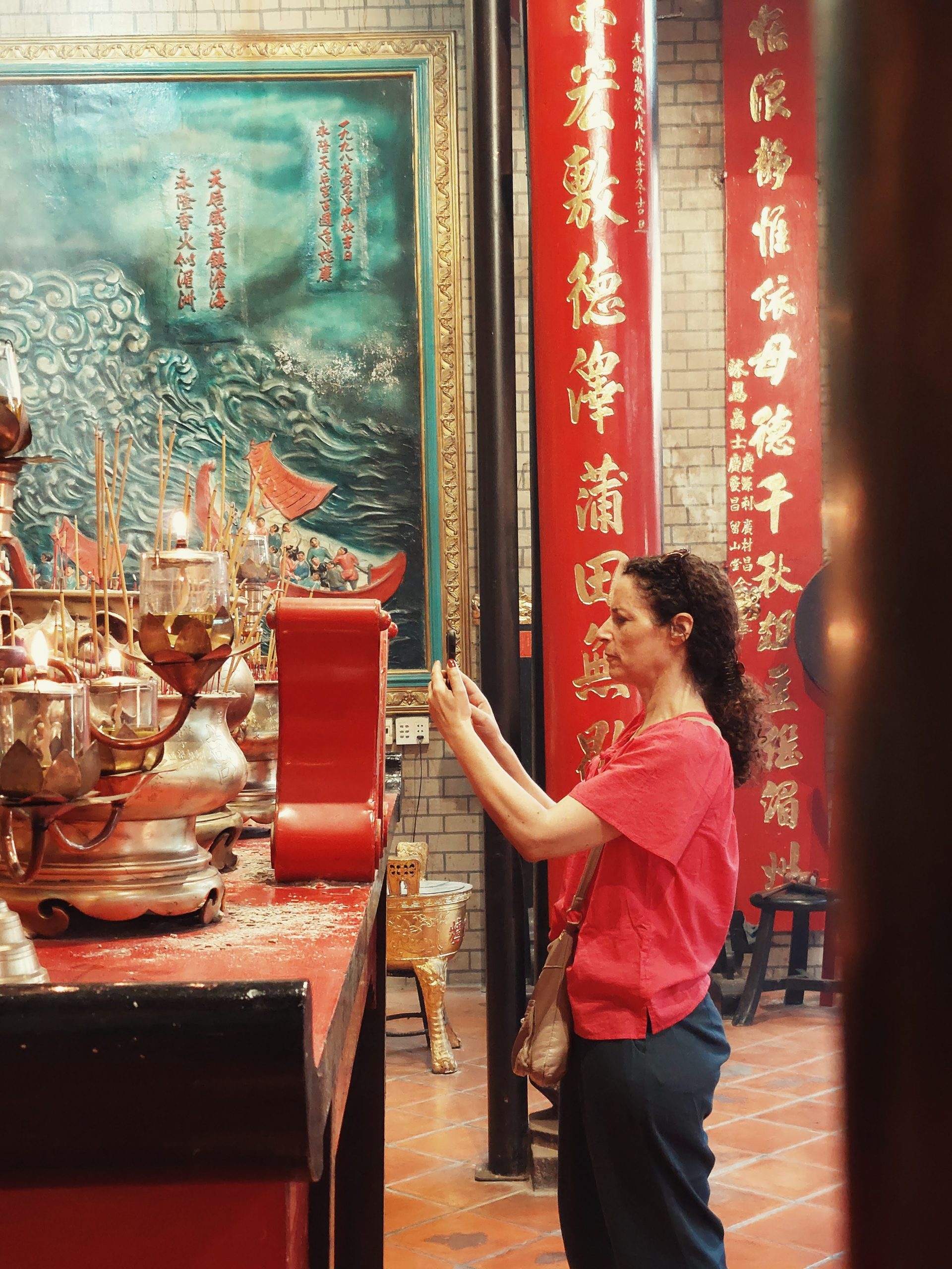 Fortune stick ritual