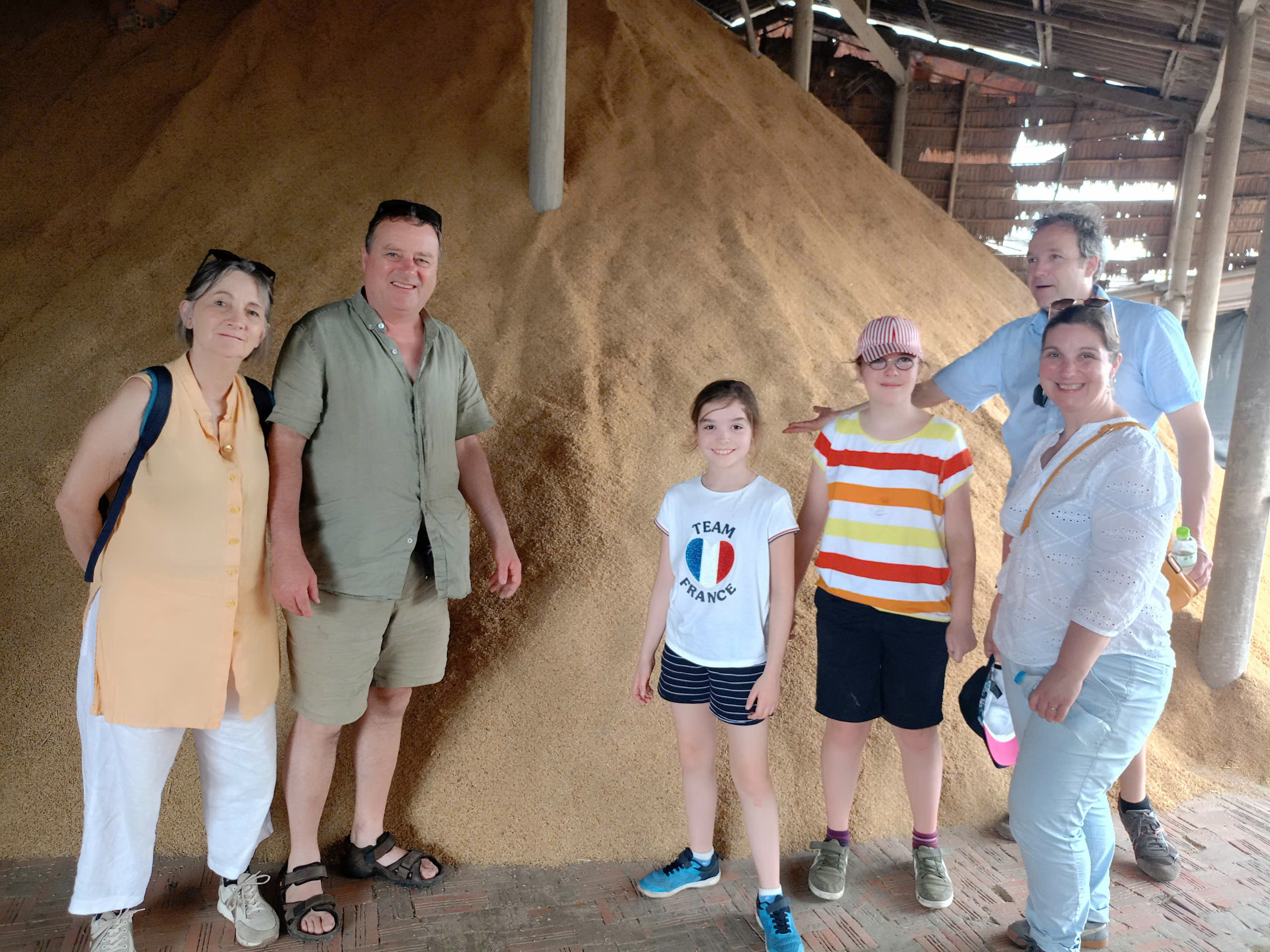 Clay piles for pottery