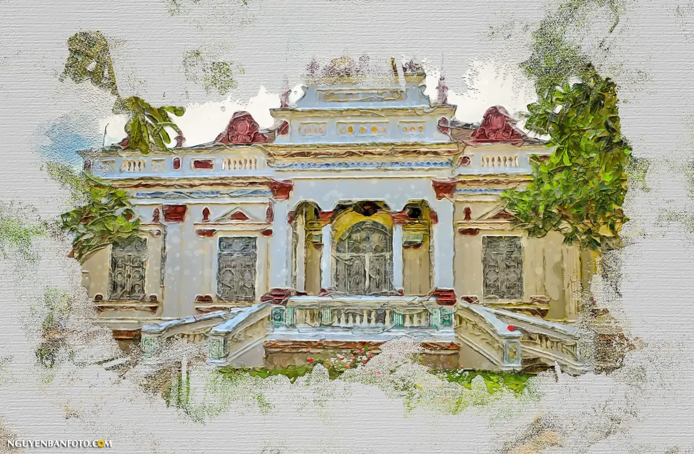 Pagoda grounds
